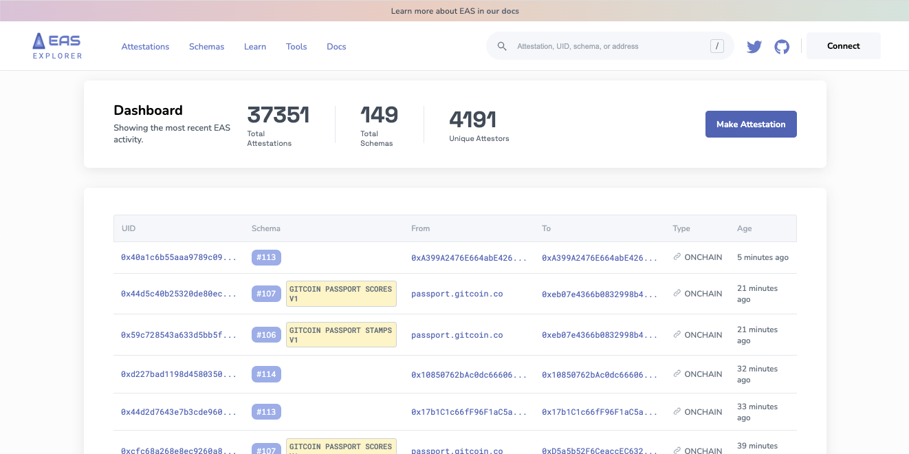 Screenshot 1 of EAS showing the application interface